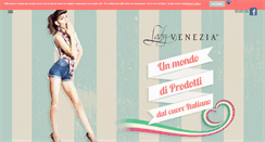 Desktop Screenshot of ladyvenezia.com